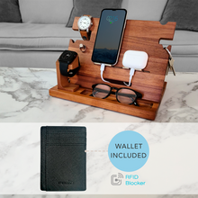 Load image into Gallery viewer, Eterluck Wood Docking Station