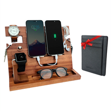 Load image into Gallery viewer, Eterluck Wood Docking Station